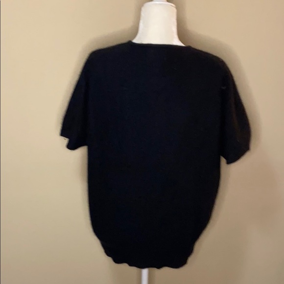 Jacqueline Ferrar lambswool angora black Sweater - Picture 5 of 9